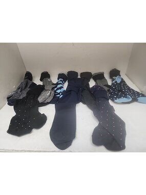 10 Pairs Men's Nice Laundry Socks Assorted Colors And Sizes NWOT